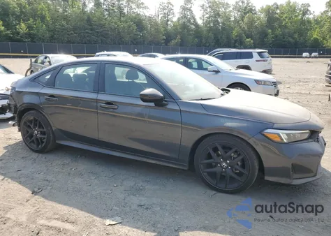 2025 Honda Civic Sport z USA, uszkodzony, nr VIN 2HGFE2F51SH555548